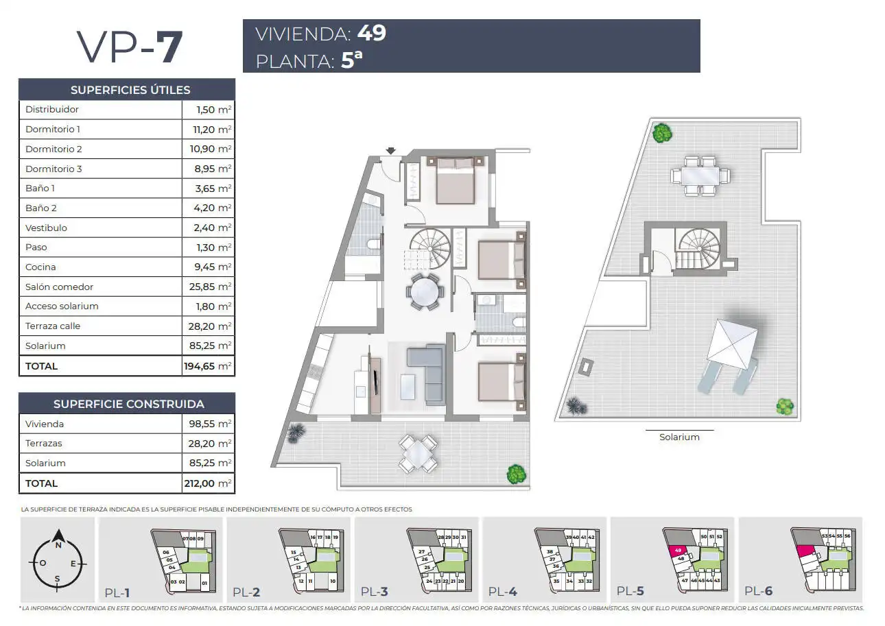 Apartament amb terrassa en venda a Playa del Cura, imagen 32