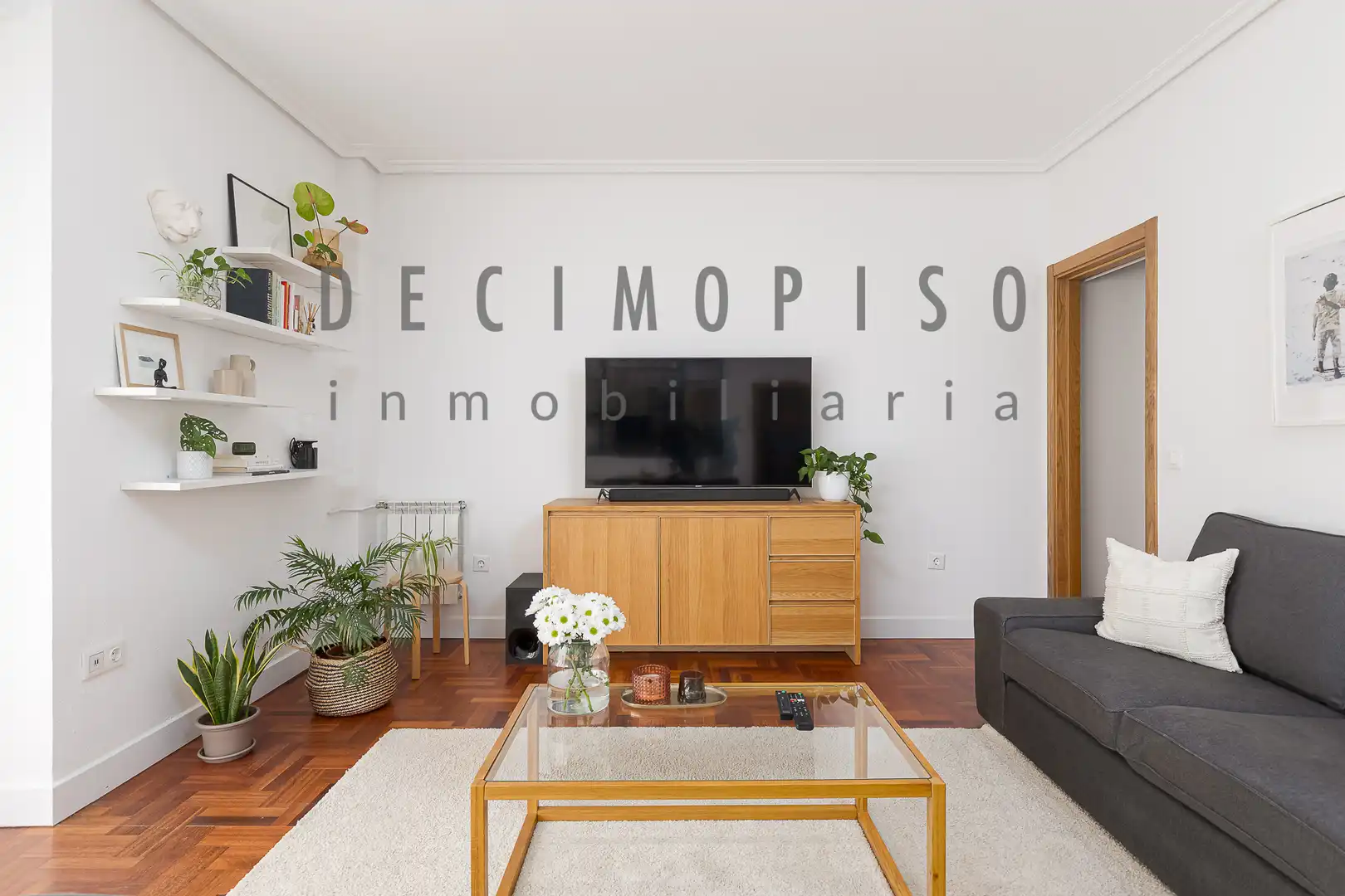 Sala de estar de Piso en venta en Donostia - San Sebastián  con Calefacción