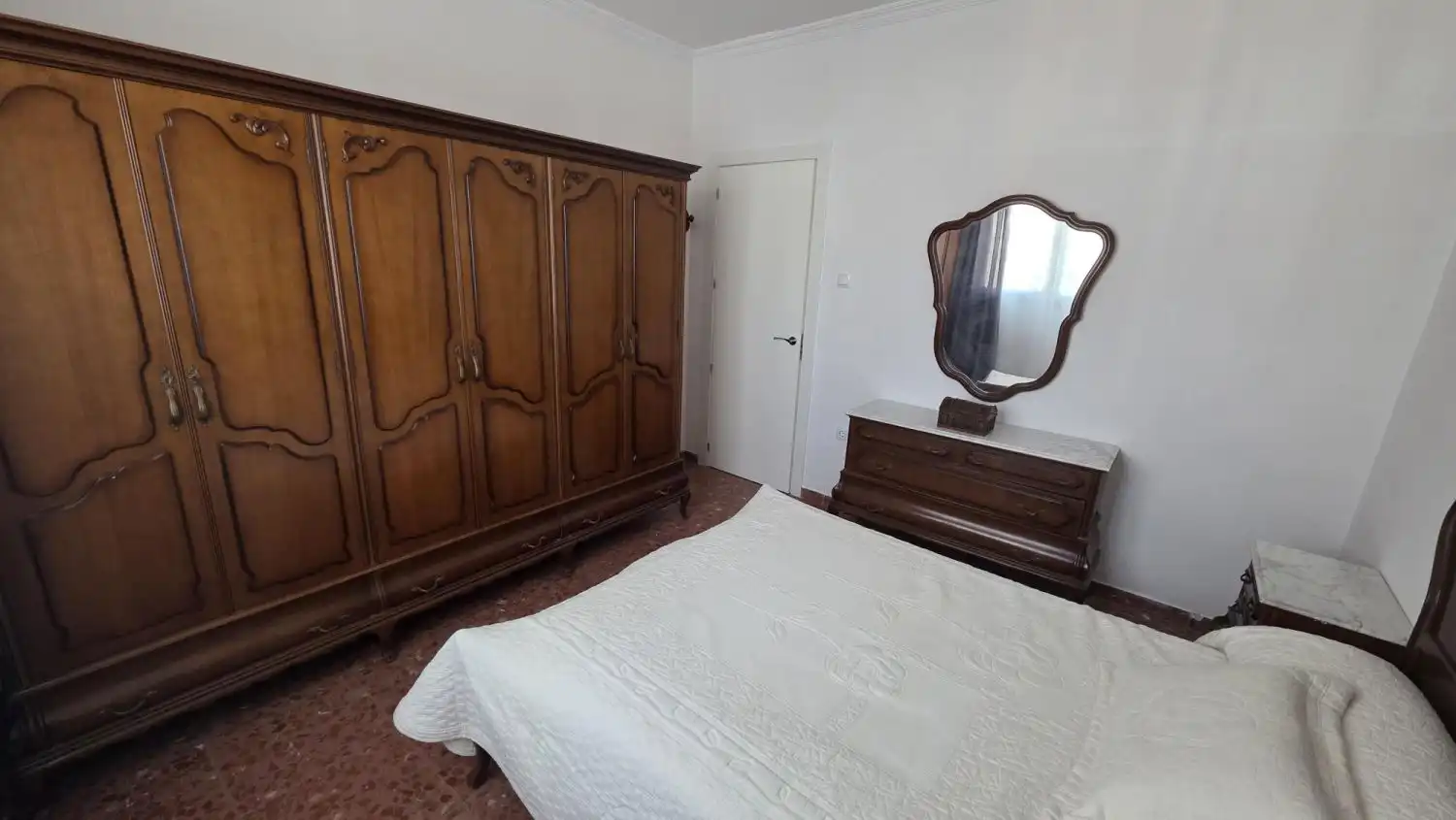 Bedroom of Flat for rent in Las Gabias  with Terrace and Furnished