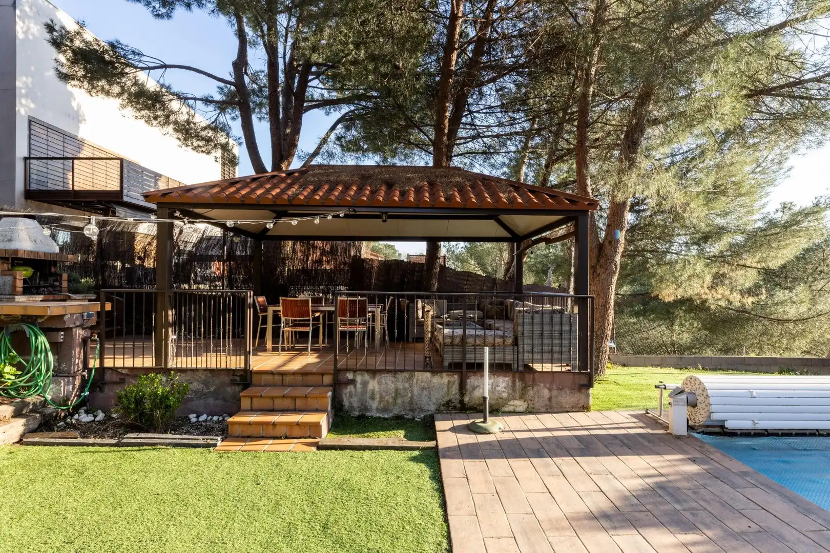 Terraza de Casa o chalet en venta en Torrelodones con Calefacción, Jardín privado y Trastero