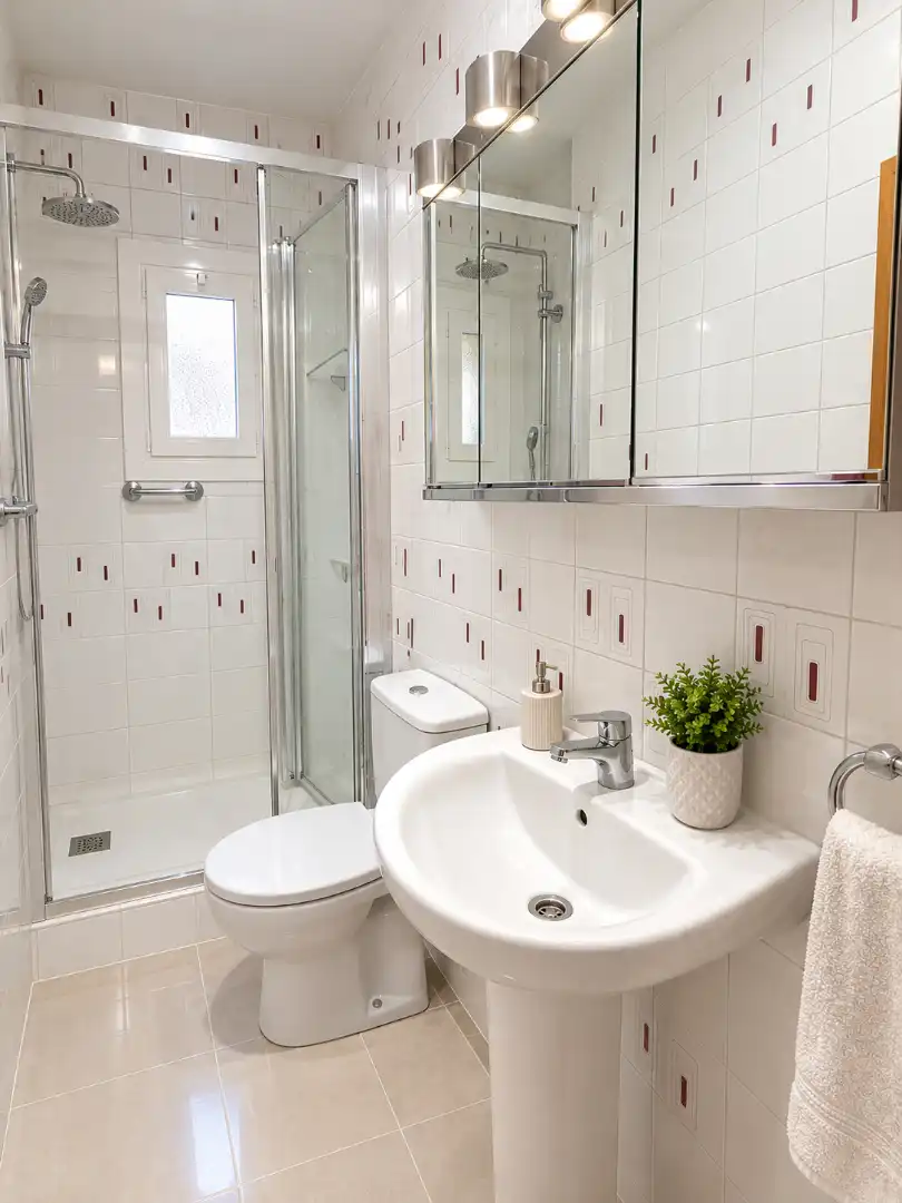 Bathroom of Flat for sale in Barcelona  with Heating