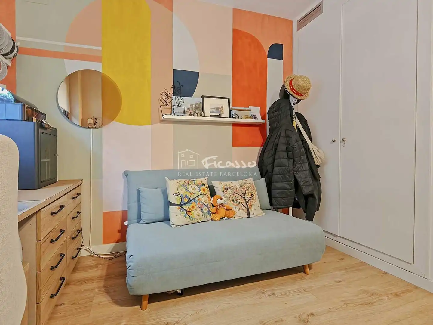 Living room of Flat for sale in Sant Martí