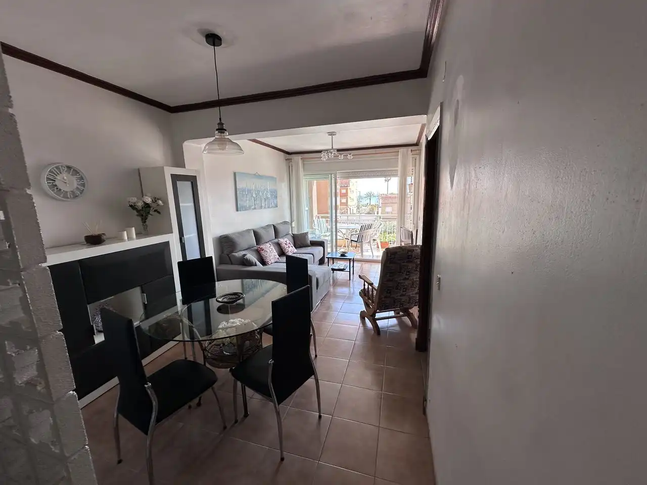 Sala d'estar de Pis de lloguer en Canet d'En Berenguer