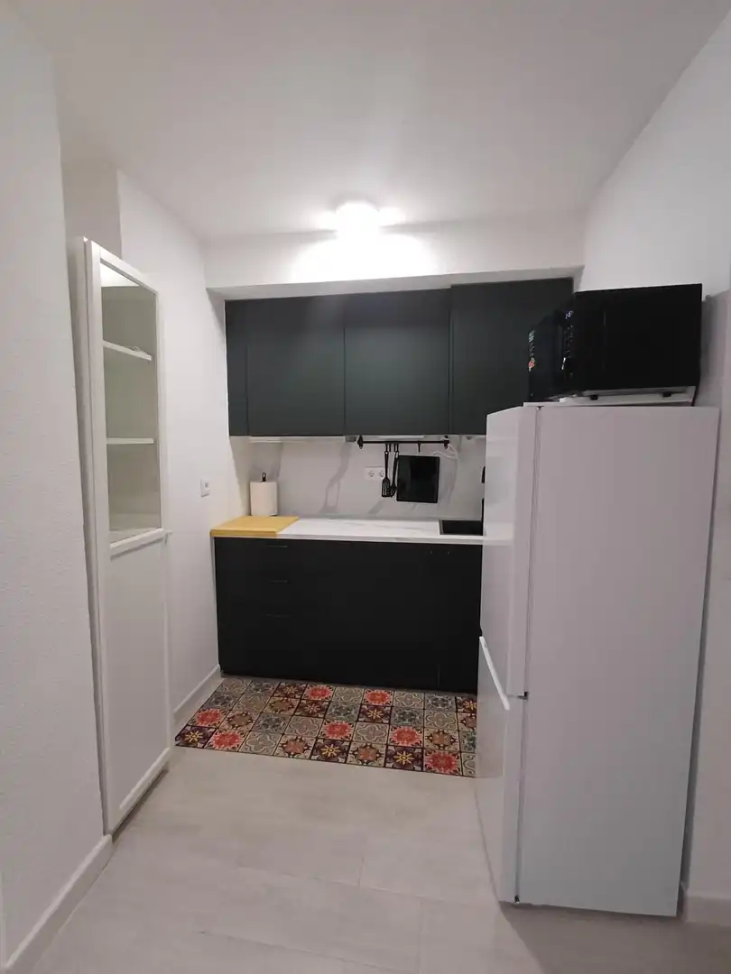 Cocina de Estudio de alquiler en Murcia con Aire acondicionado, Calefacción y Amueblado