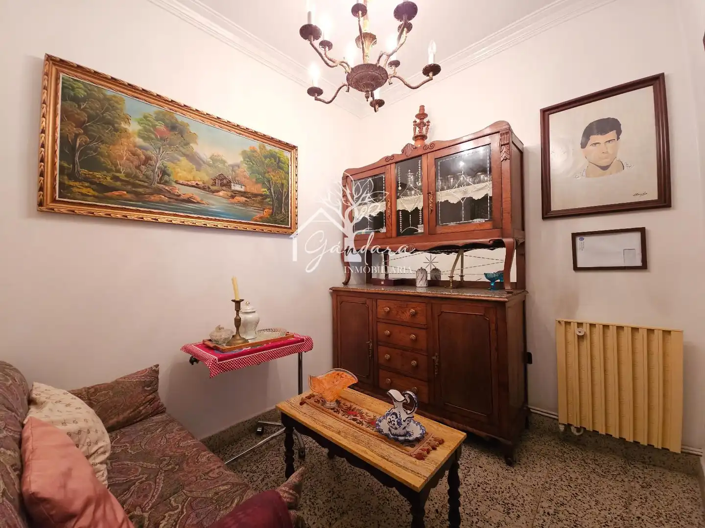 Living room of Houses for sale in Narón  with Heating and Furnished