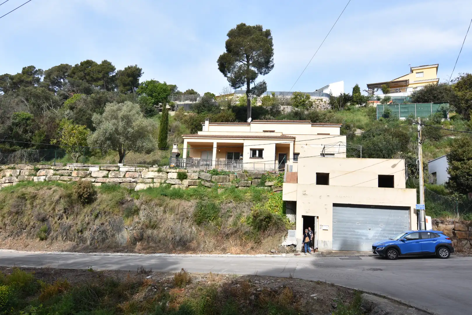 Vista exterior de Casa o xalet en venda en Santa Susanna amb Aire condicionat, Calefacció i Jardí privat