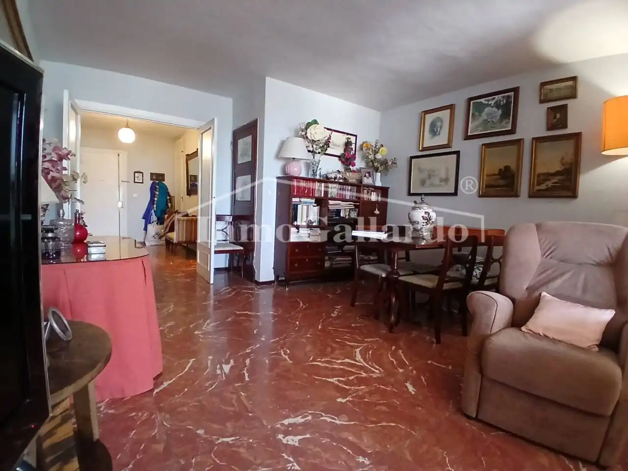 Living room of Flat for sale in Málaga  with Air Conditioner, Heating and Terrace