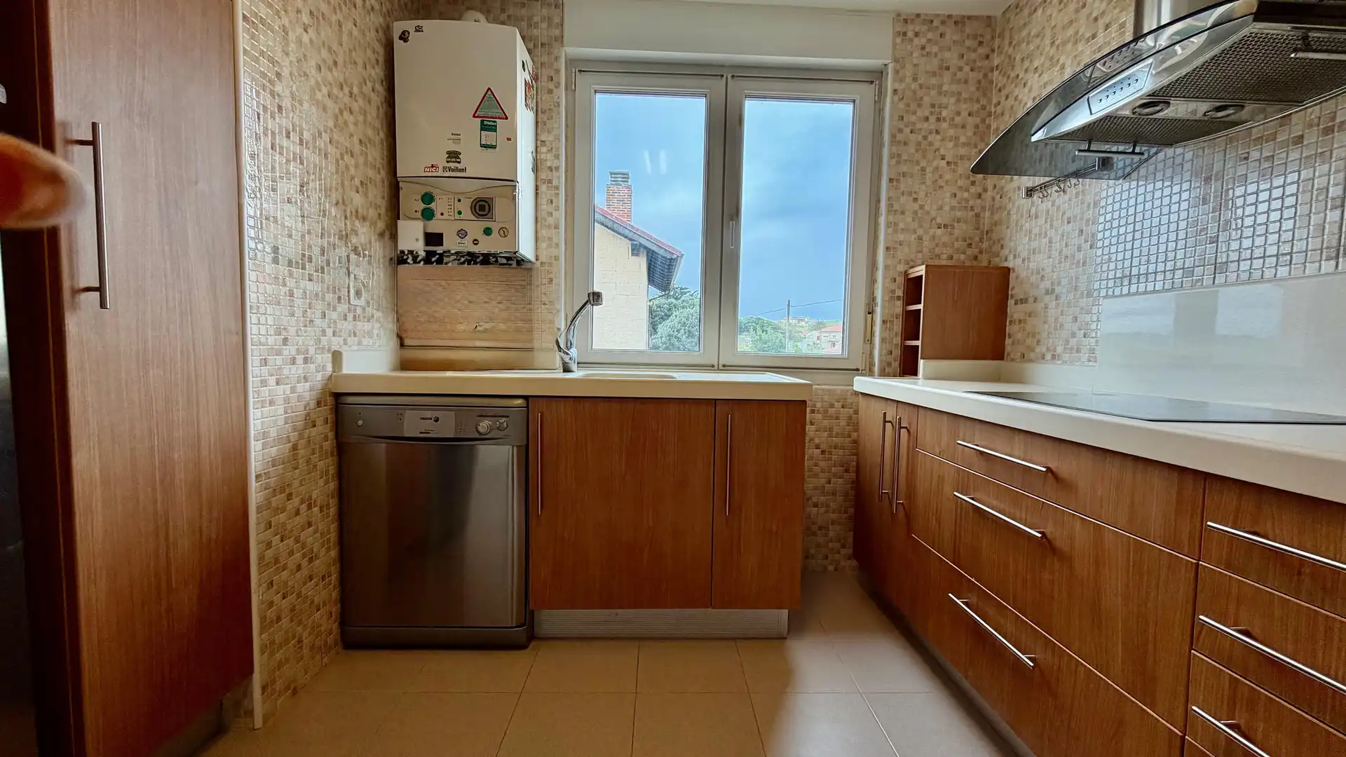 Kitchen of Flat for sale in Miengo  with Terrace and Furnished