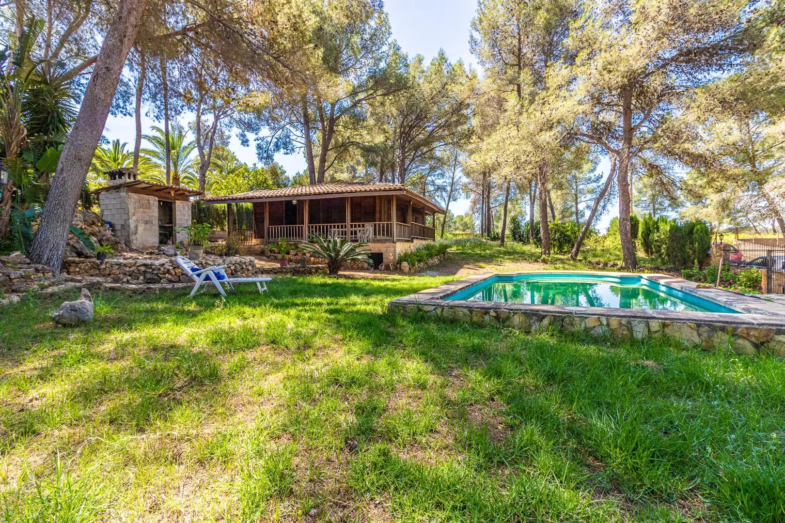 Jardín de Casa o chalet en venta en Alberic con Aire acondicionado, Jardín privado y Piscina