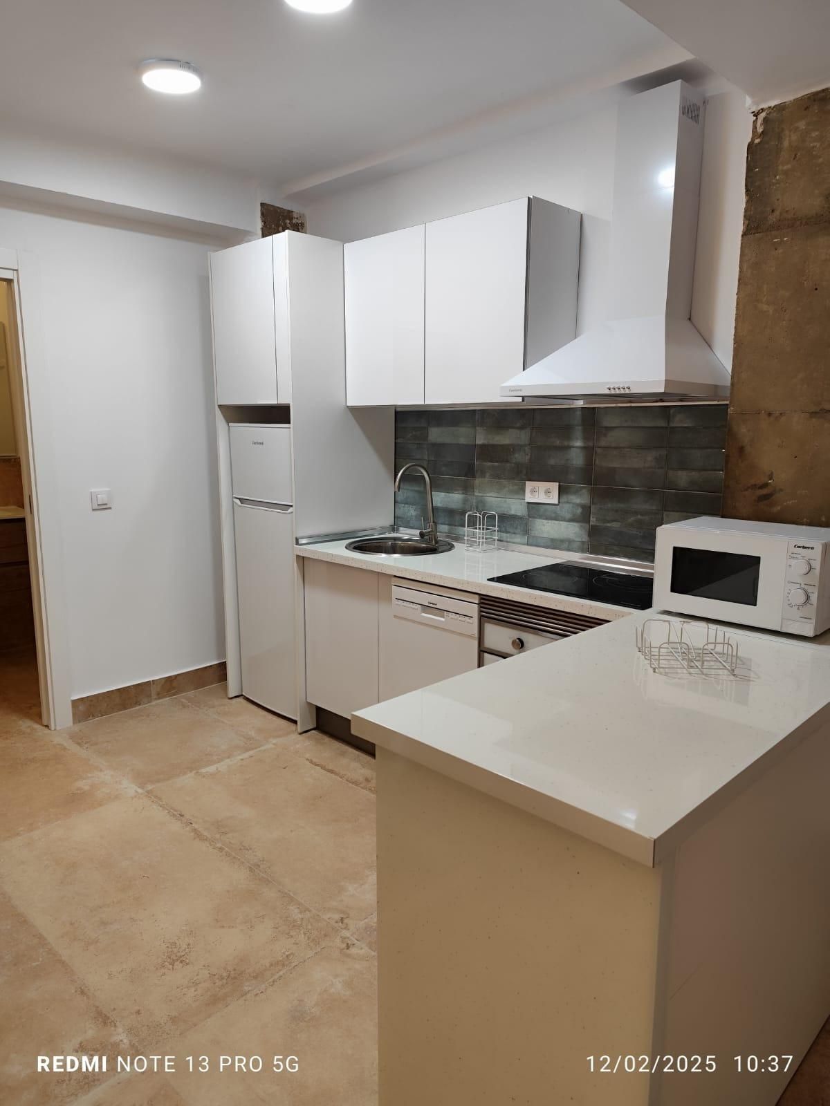 Kitchen of Flat for sale in Cáceres Capital  with Air Conditioner