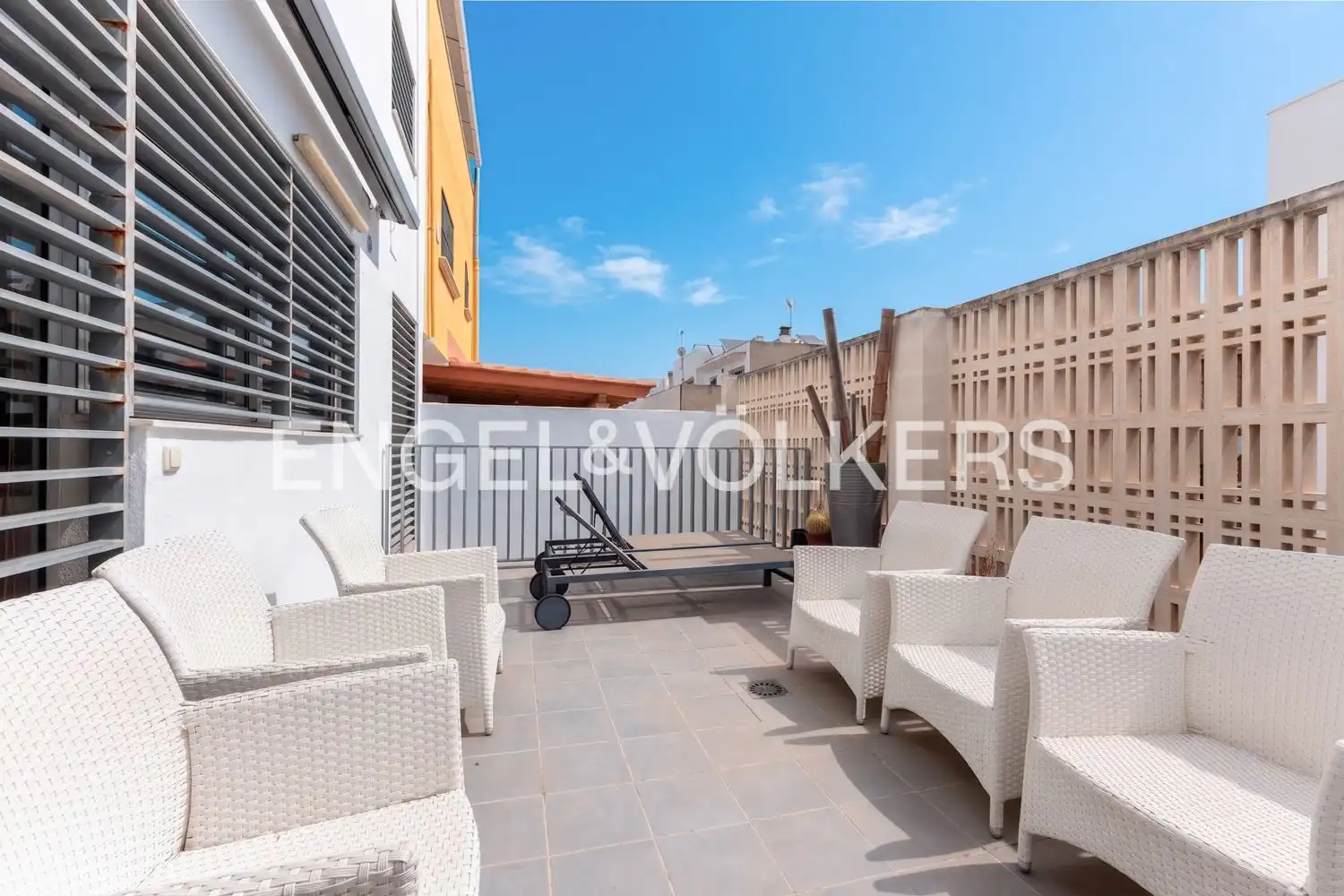 Terraza de Casa adosada en venta en Massamagrell con Aire acondicionado, Calefacción y Parquet