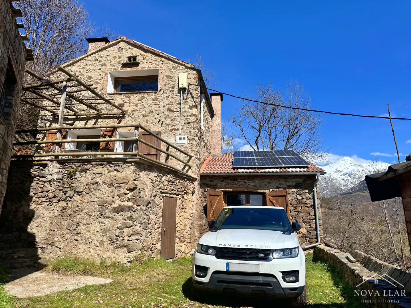 Vista exterior de Casa o chalet en venta en Ribes de Freser con Calefacción, Jardín privado y Terraza