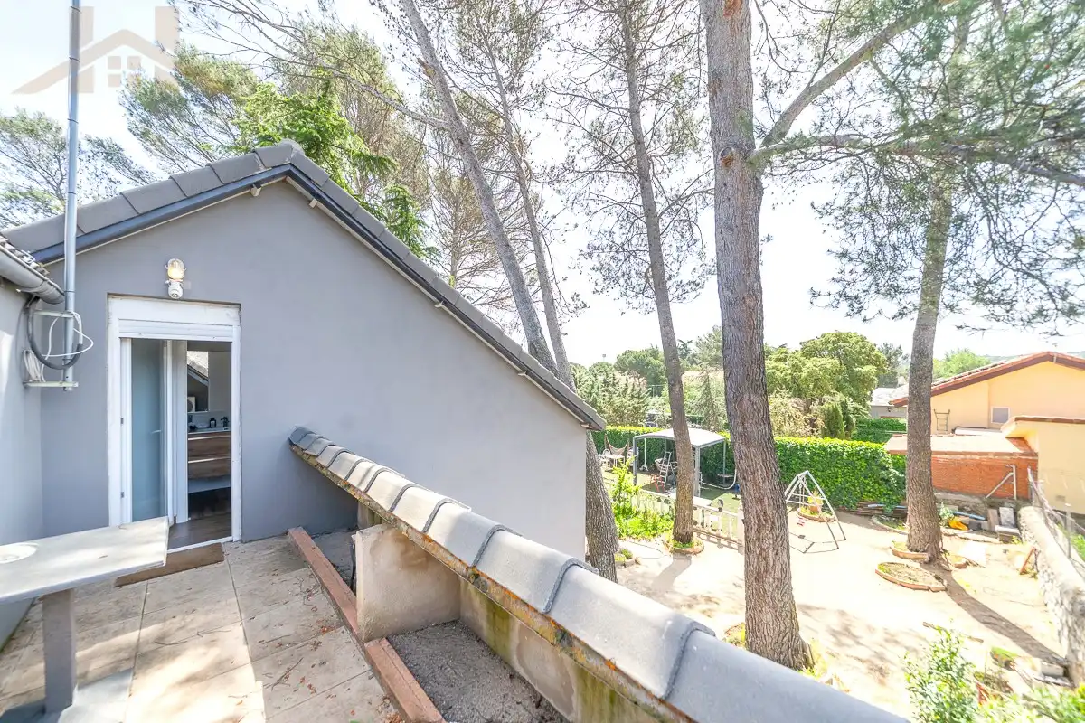 Terrassa de Casa o xalet en venda en Collado Villalba amb Aire condicionat, Calefacció i Jardí privat