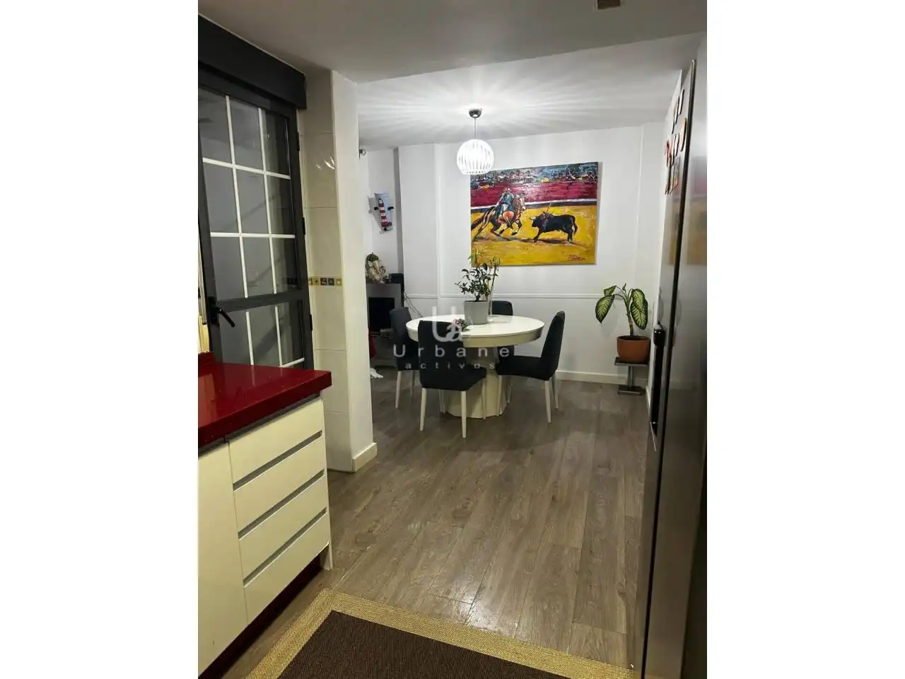 Comedor de Casa adosada en venta en Murcia con Terraza