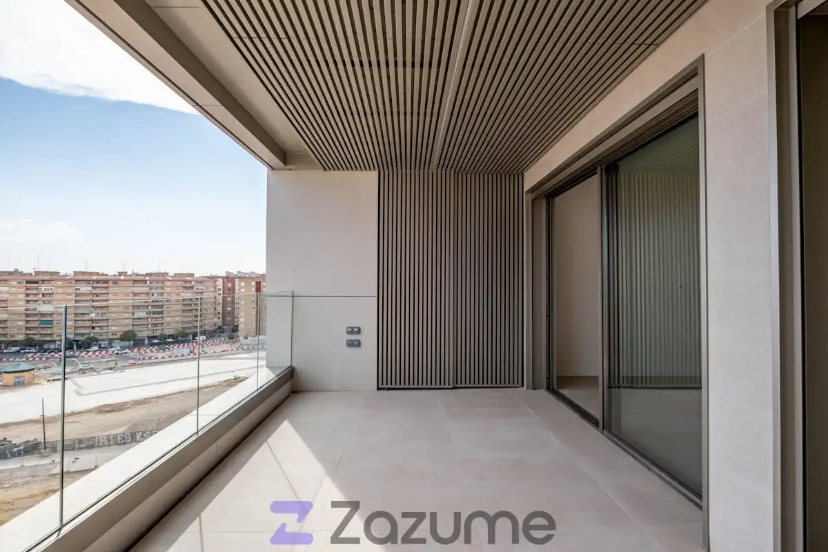 Terrasse von Wohnung zur Miete in Zaragoza mit Klimaanlage, Heizung und Terrasse