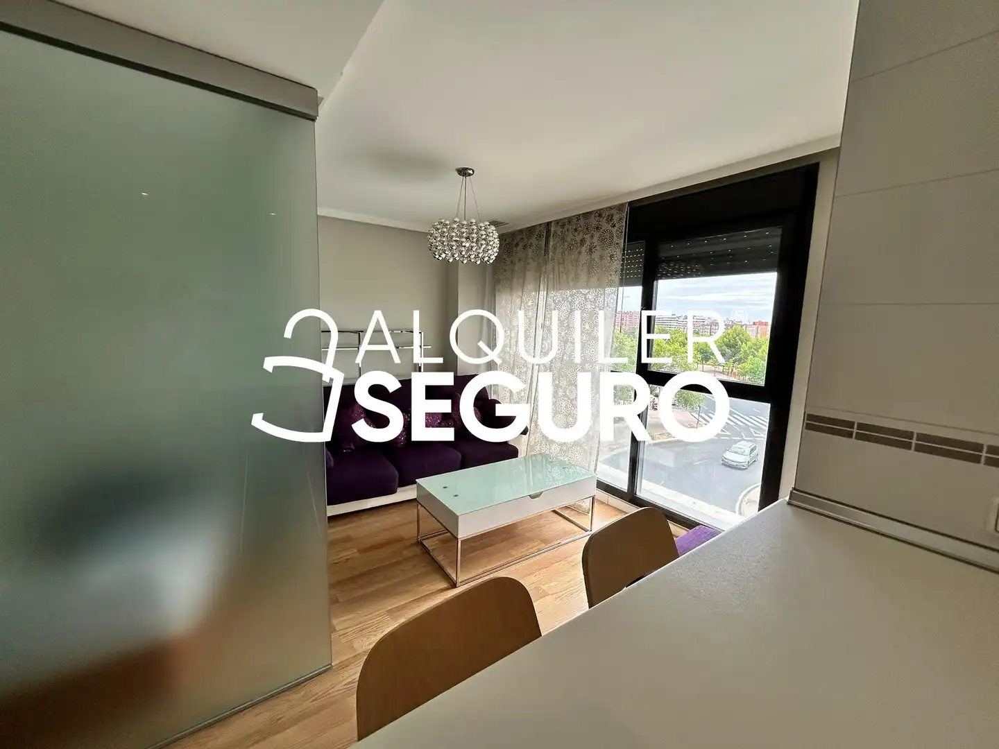 Schlafzimmer von Wohnung zur Miete in Madrid mit Klimaanlage, Heizung und Abstellraum