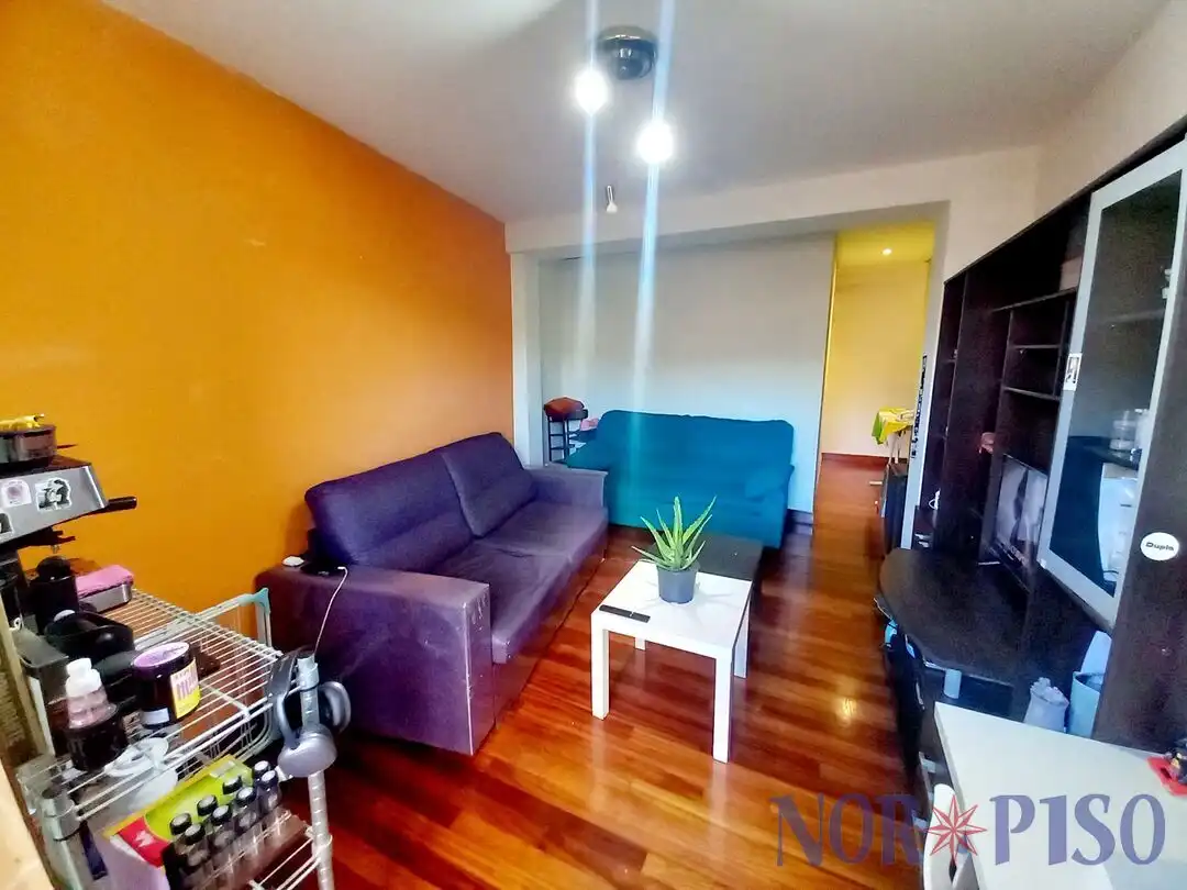 Sala d'estar de Pis en venda en Ibaiondo