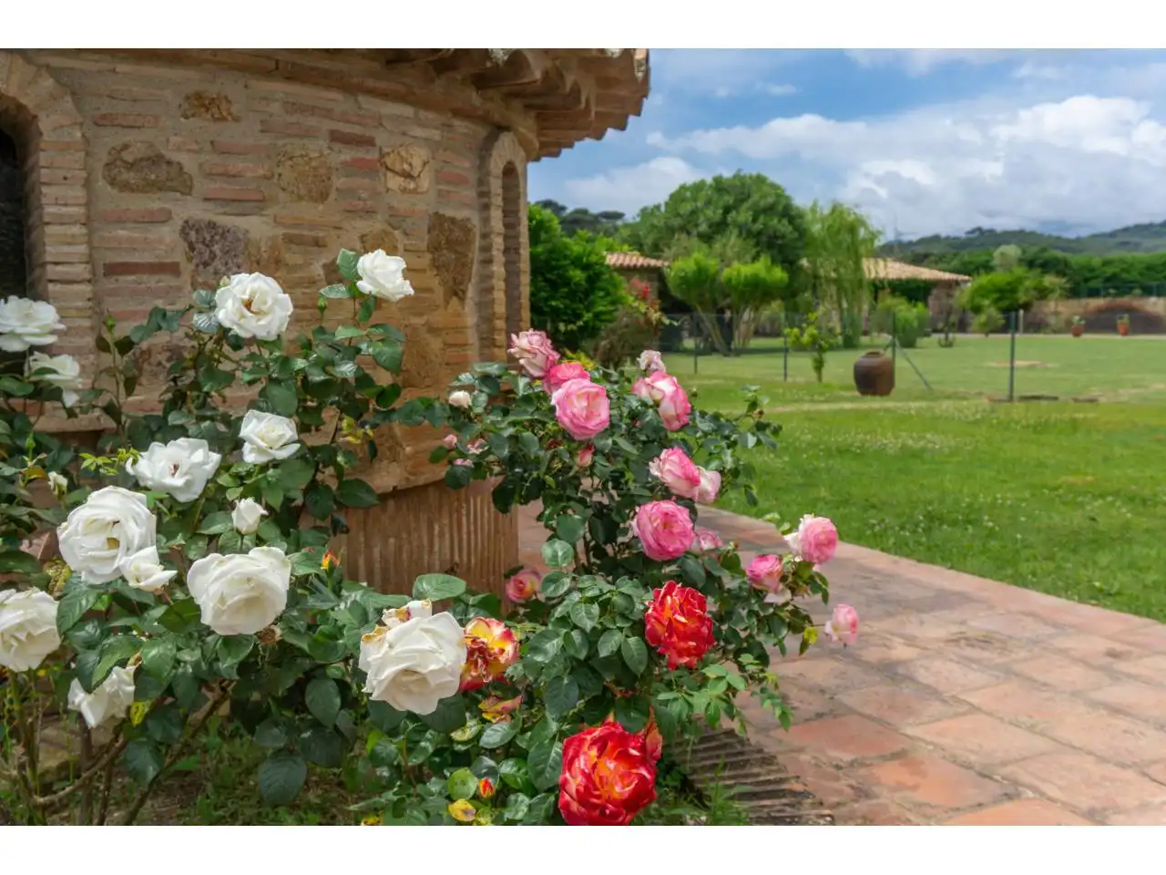 Jardín de Finca rústica en venta en Castell d'Aro, Platja d'Aro i s'Agaró con Calefacción, Jardín privado y Terraza