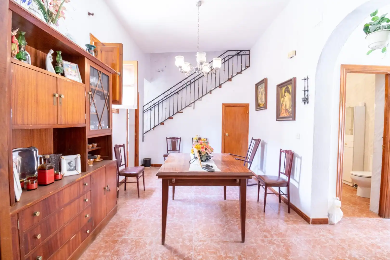 Dining room of Houses for sale in Alhabia  with Terrace, Storage room and Furnished