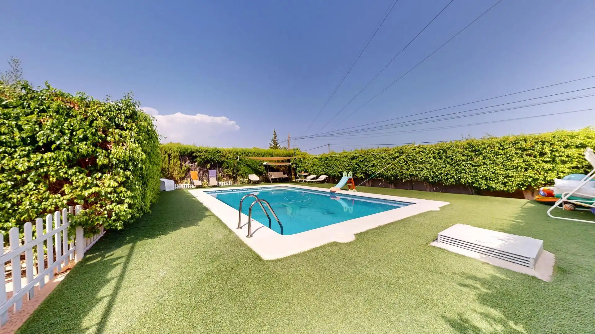 Swimming pool of Houses for sale in Elche / Elx  with Air Conditioner, Private garden and Terrace