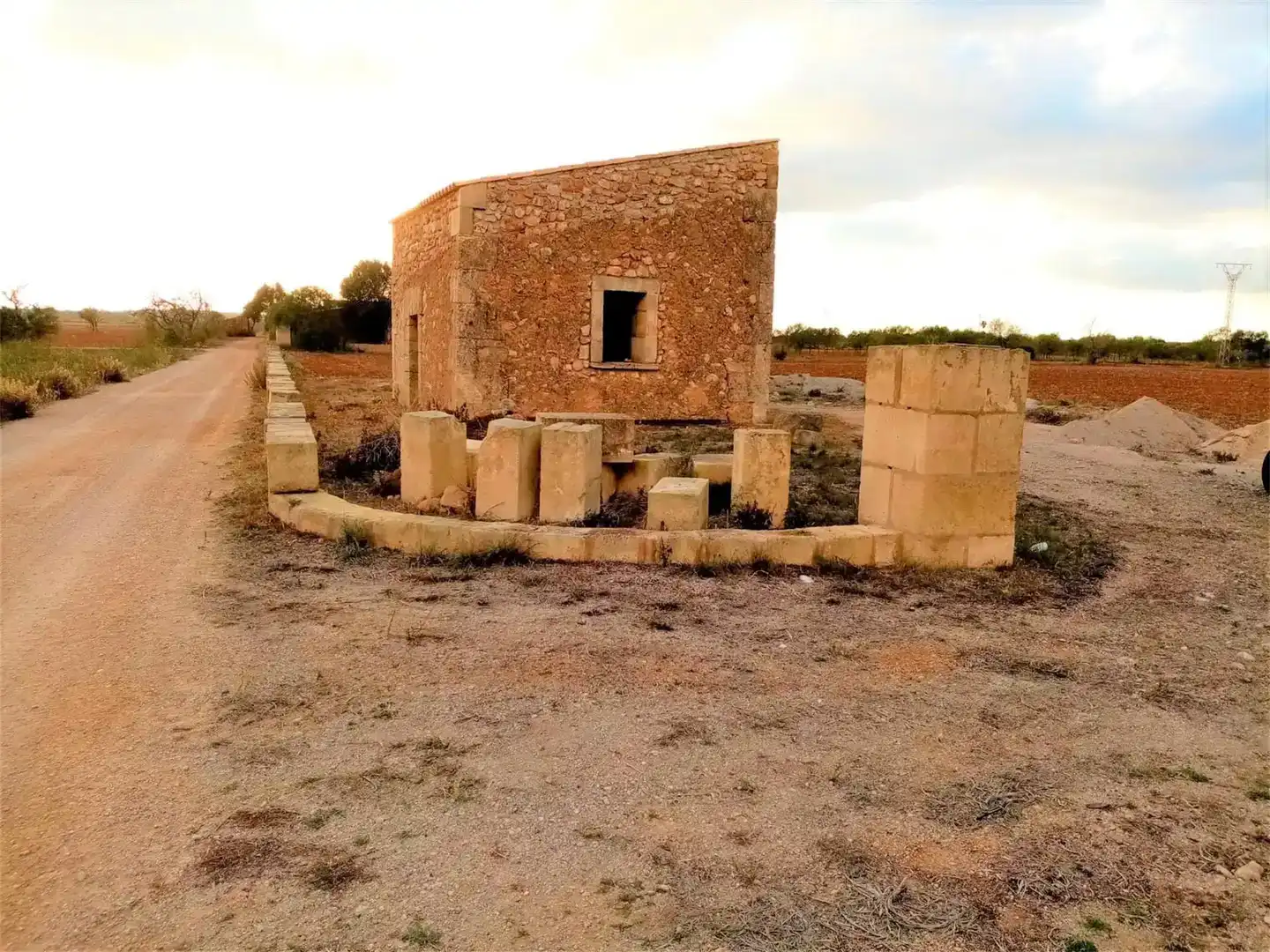 Vista exterior de Terreno en venta en Campos