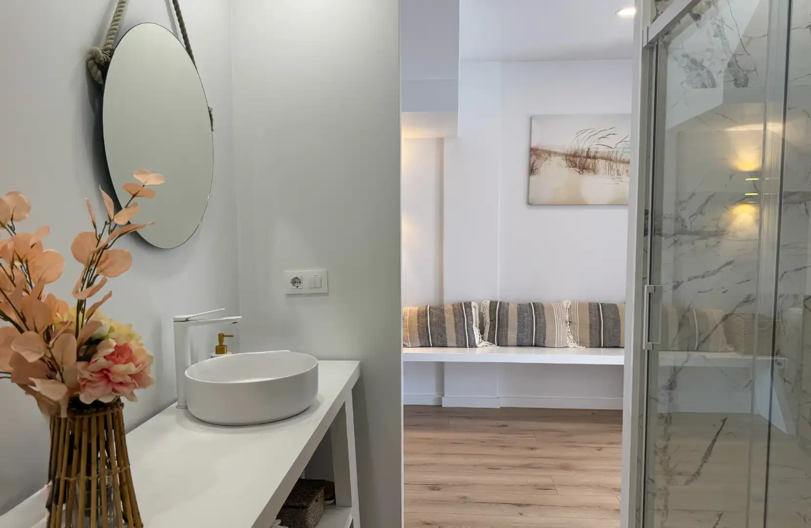 Bany de Dúplex en venda en Empuriabrava amb Aire condicionat, Calefacció i Terrassa