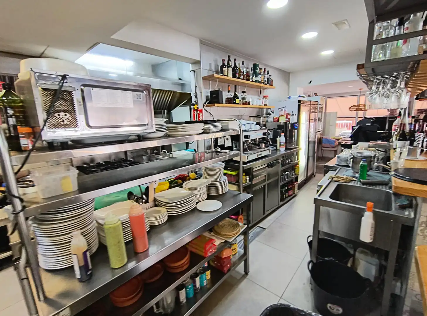 Cocina de Local en traspaso en Puerto de la Cruz con Terraza, Amueblado y Internet