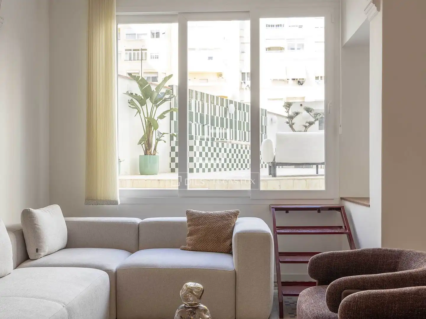 Sala de estar de Piso en venta en Valencia con Aire acondicionado, Terraza y Amueblado