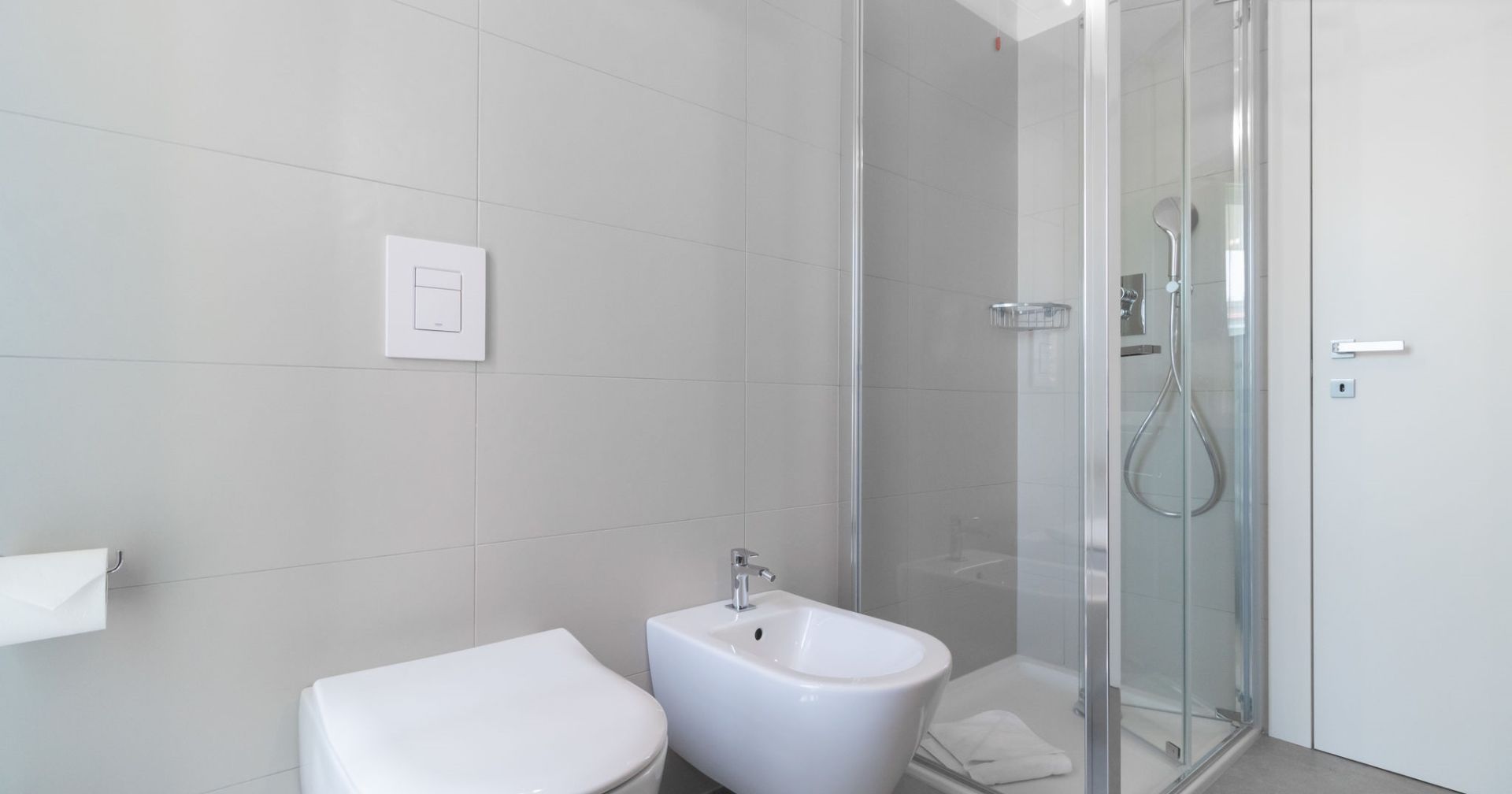 Bathroom of Flat to rent in Bilbao   with Air Conditioner, Furnished and Pets allowed