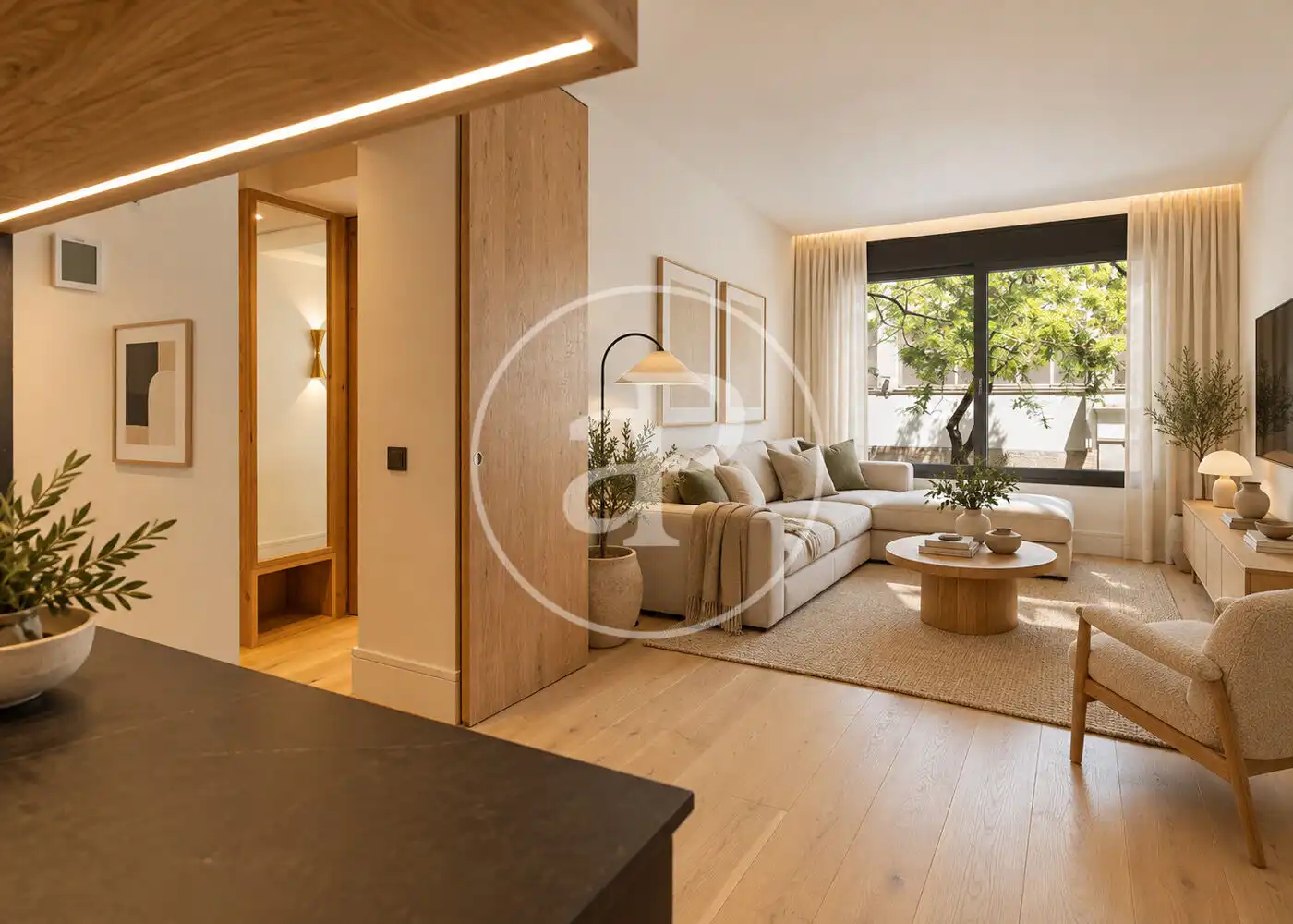 Sala de estar de Piso en venta en Horta - Guinardó