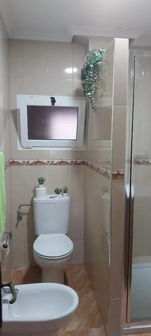 Bathroom of Flat for rent in Corvera de Asturias  with Heating, Furnished and Oven