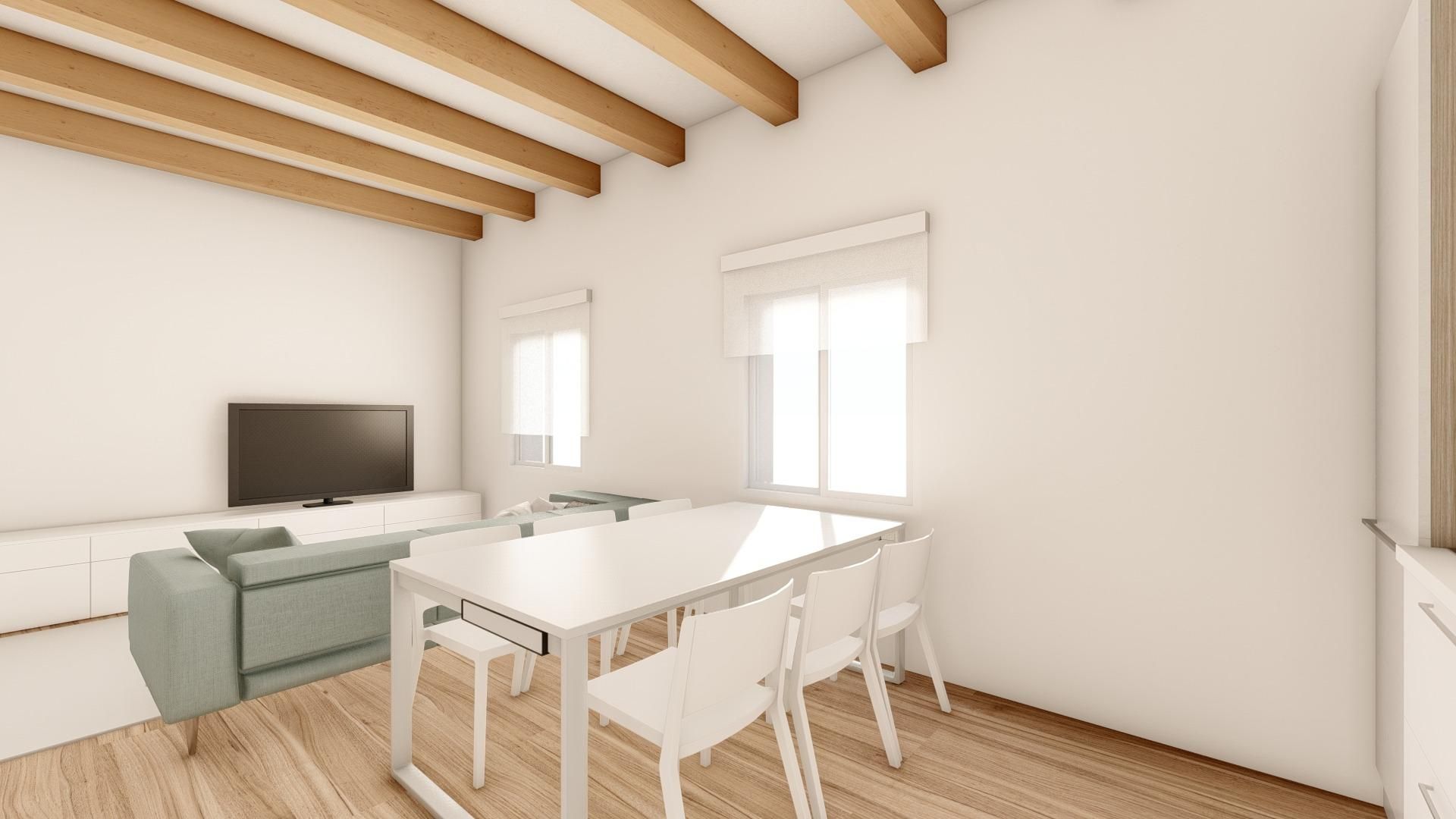 Dining room of Flat for sale in  Cádiz Capital  with Air Conditioner and Terrace