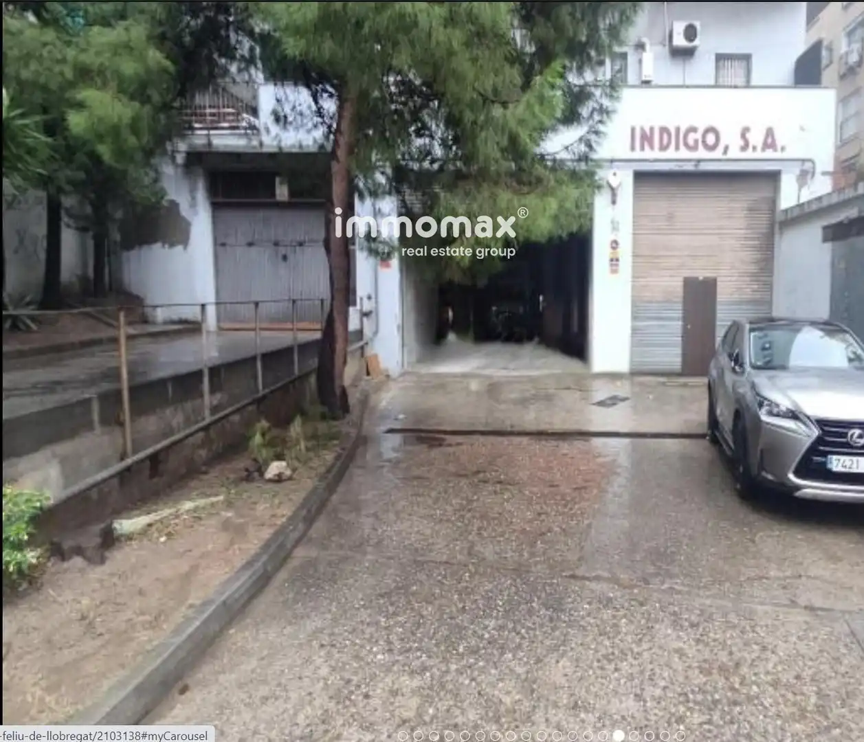 Vista exterior de Nau industrial en venda en Sant Feliu de Llobregat