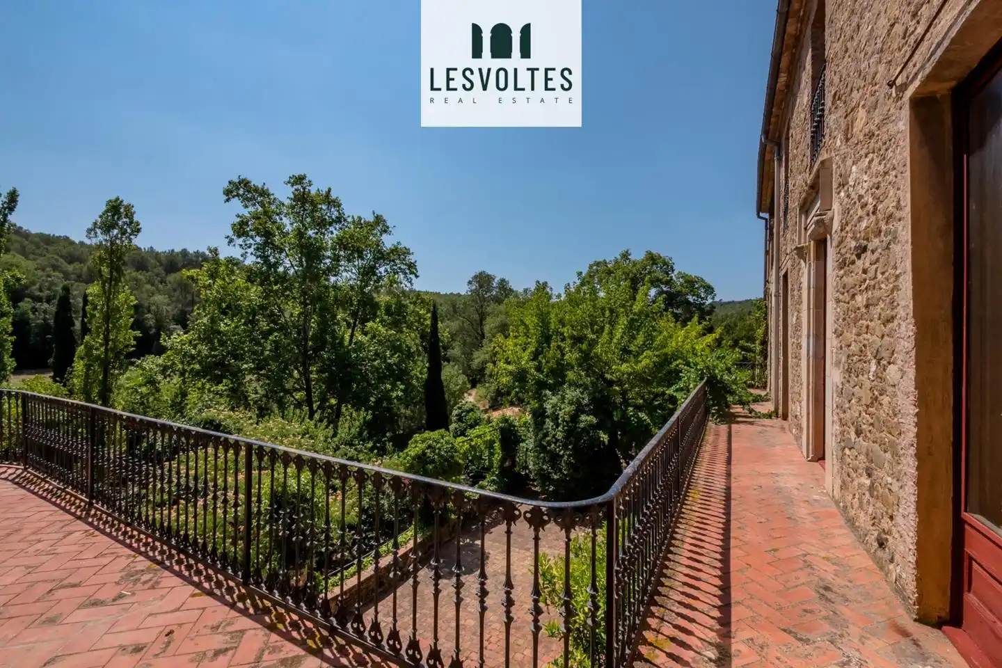 Terraza de Casa o chalet en venta en Sant Martí Vell con Aire acondicionado, Calefacción y Jardín privado