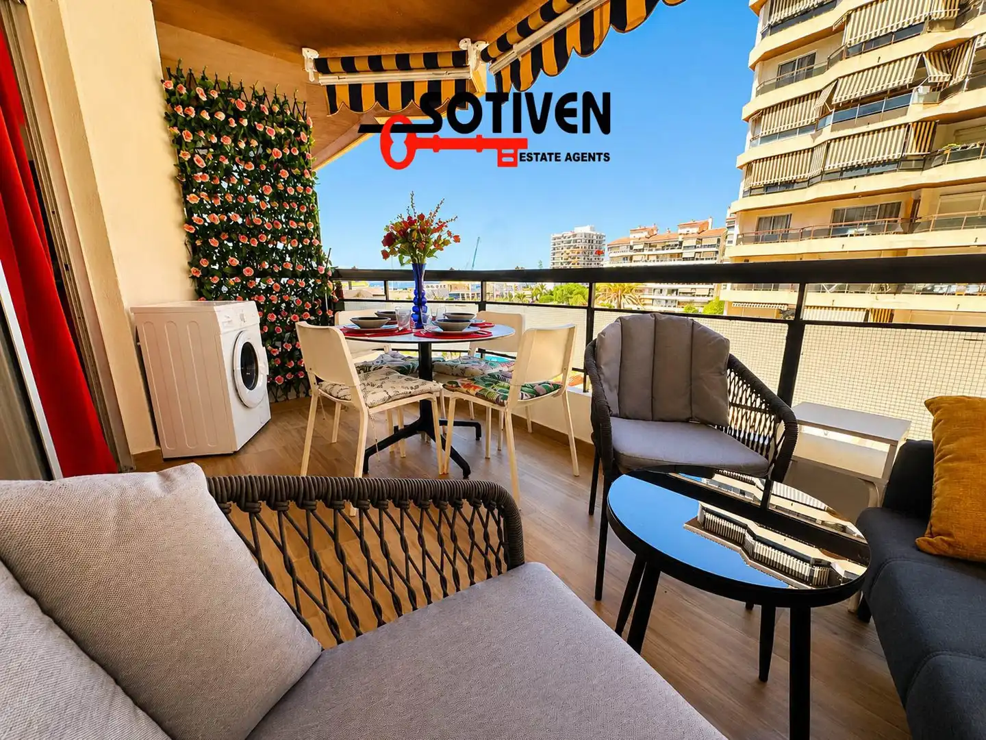 Terrace of Apartments for rent in Arona  with Terrace, Balcony and Community pool