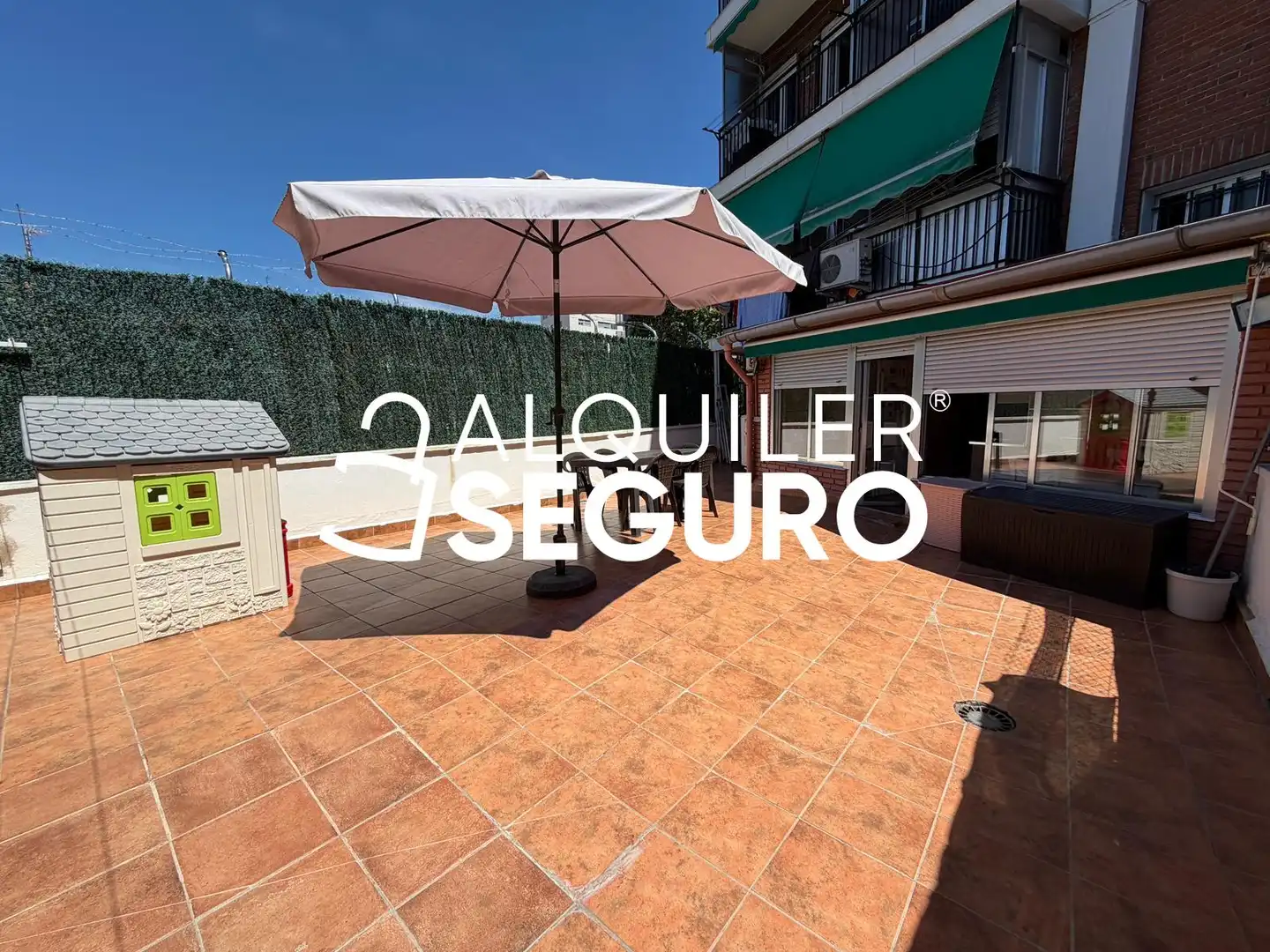 Terrace of Flat for rent in Madrid  with Air Conditioner, Heating and Terrace