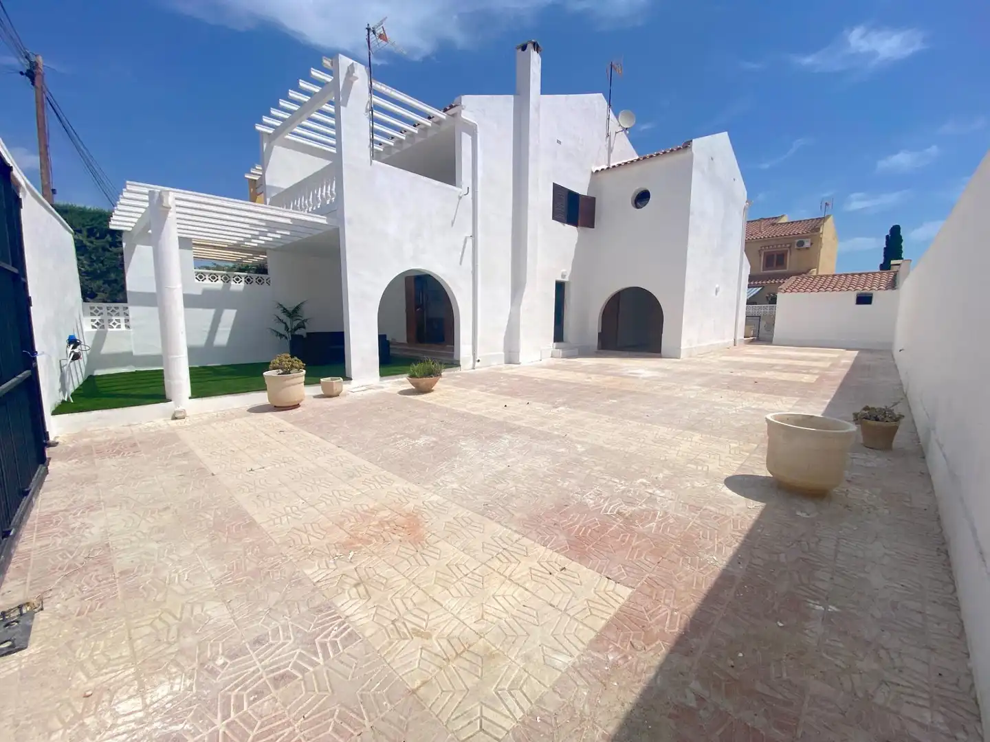 Doppelhaushälfte mit Garten zum Verkauf in Puerto de Mazarrón