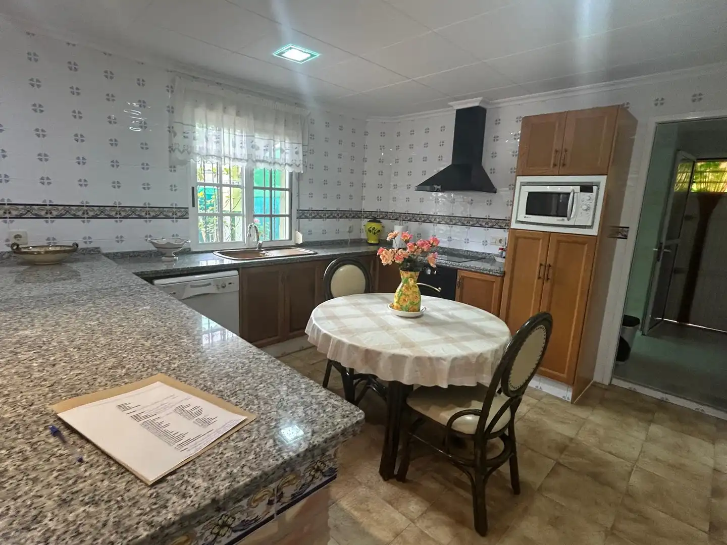 Cocina de Casa o chalet en venta en Corbera con Terraza, Amueblado y Horno