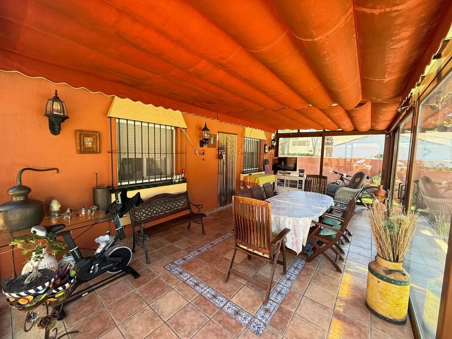 Terraza de Casa o chalet en venta en Chiclana de la Frontera con Aire acondicionado, Jardín privado y Terraza