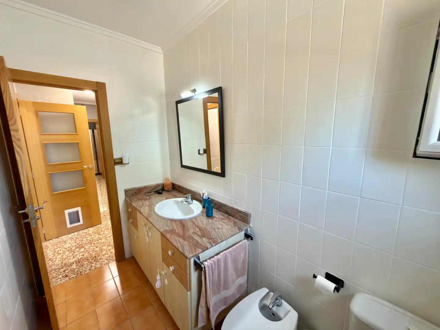 Bany de Casa o xalet en venda en Chiva amb Aire condicionat, Jardí privat i Terrassa