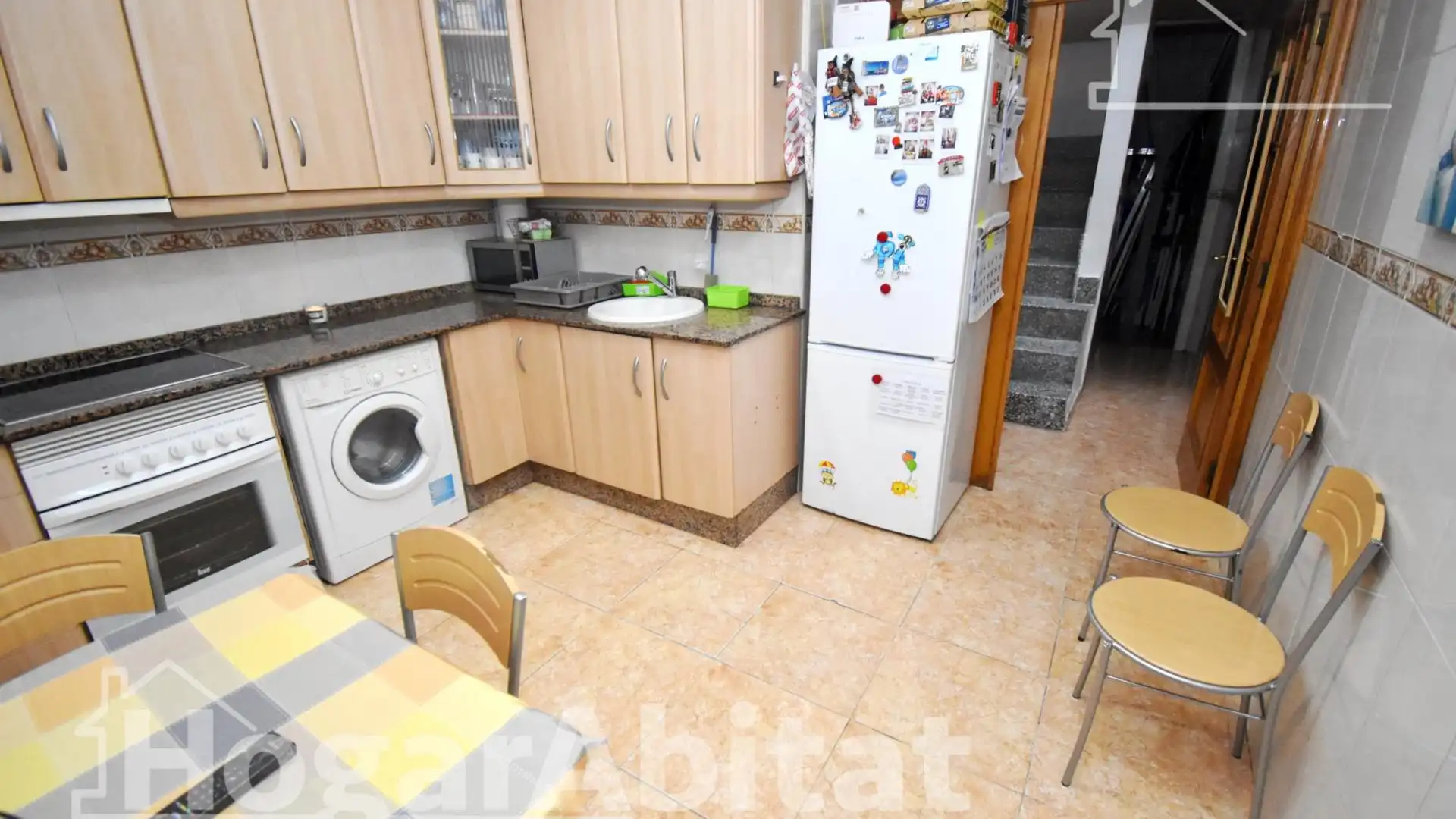 Küche von Haus oder Chalet zum Verkauf in Vila-real mit Klimaanlage, Terrasse und Abstellraum