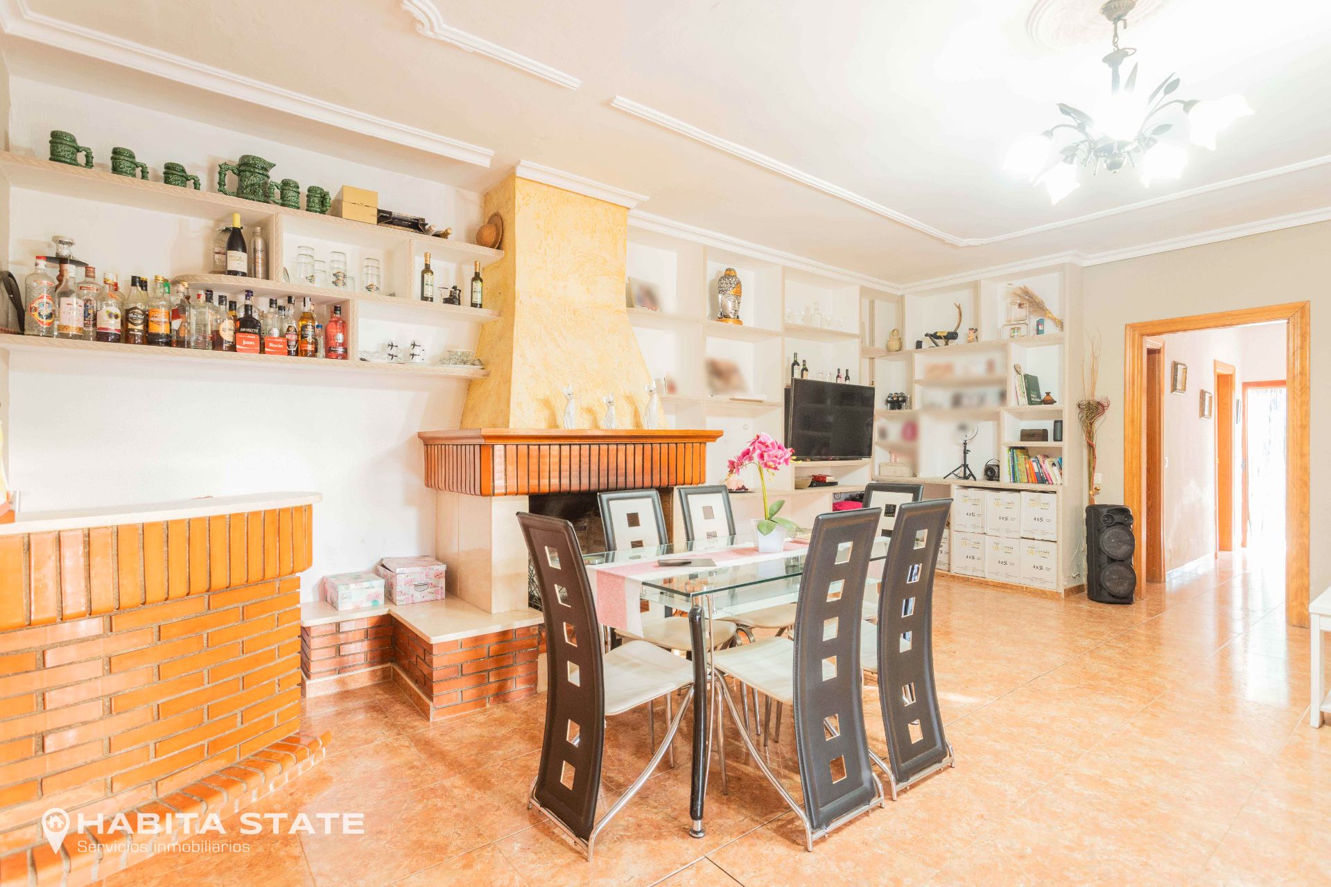 Dining room of House or chalet for sale in Viator  with Private garden, Swimming Pool and Furnished