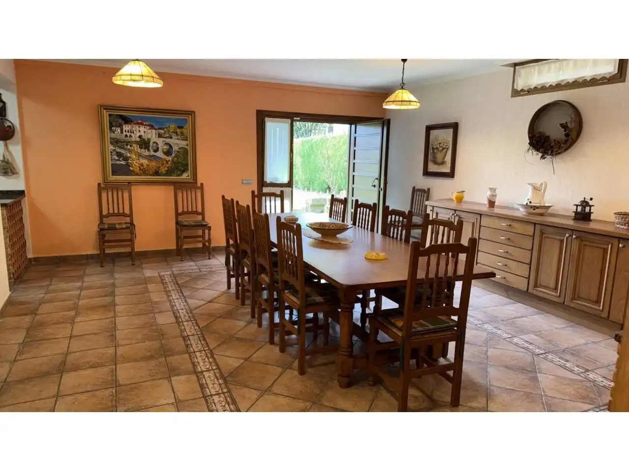 Dining room of Houses for sale in Urdiain  with Heating, Private garden and Terrace
