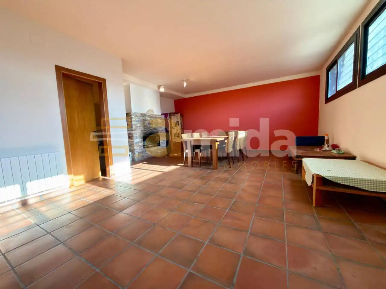 Dining room of Houses for sale in Terrassa  with Heating, Private garden and Parquet flooring