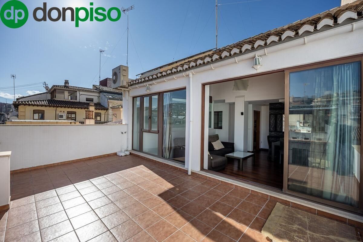Terrace of Flat for sale in  Granada Capital  with Air Conditioner, Heating and Terrace