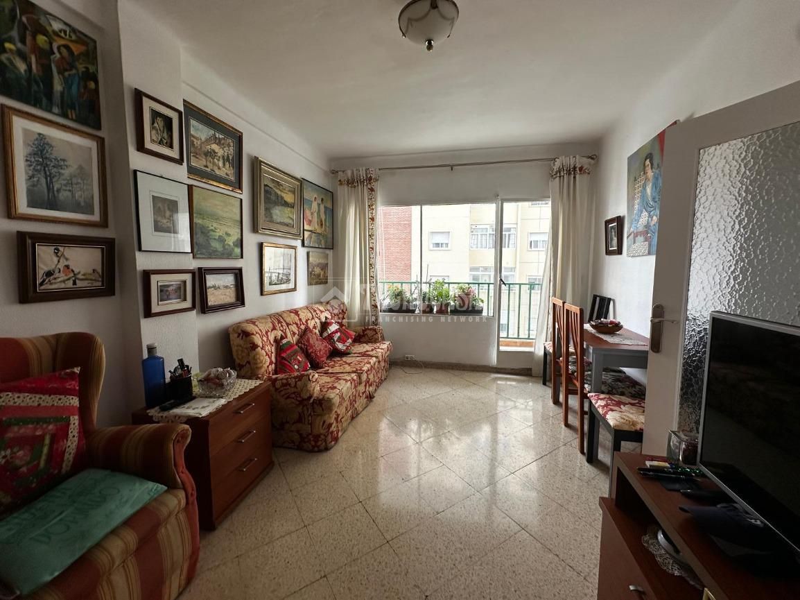 Sala d'estar de Pis en venda en Málaga Capital amb Balcó