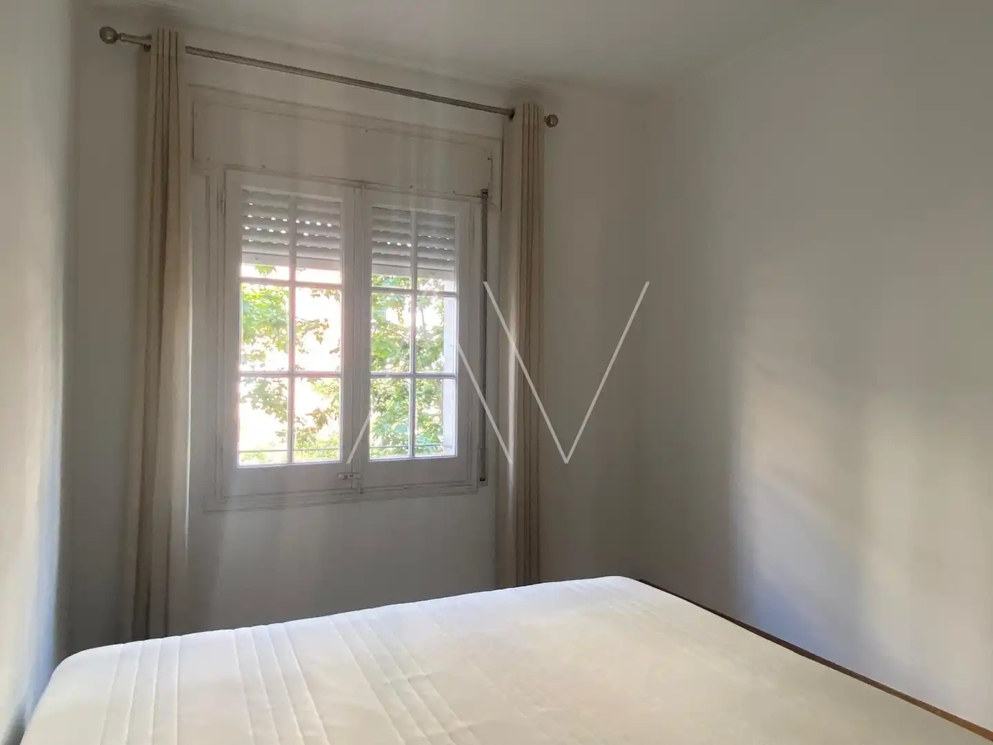 Bedroom of Flat for rent in Barcelona  with Heating