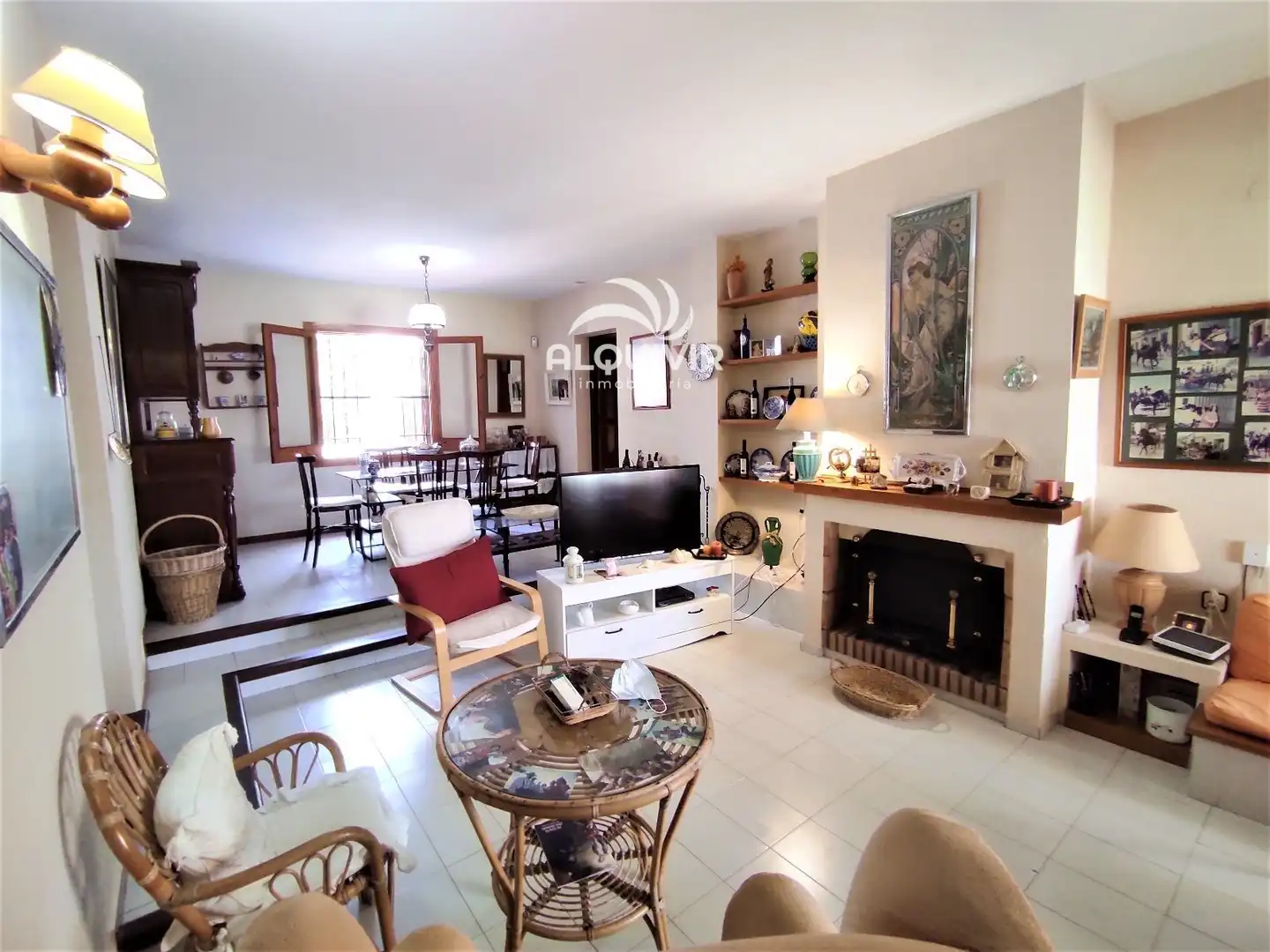 Sala d'estar de Casa o xalet en venda en Almonte amb Aire condicionat, Terrassa i Traster