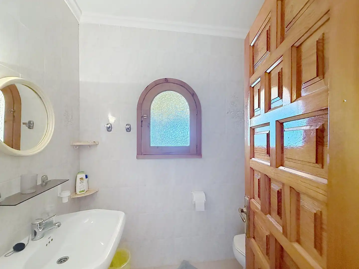 Baño de Casa o chalet en venta en Benitachell / El Poble Nou de Benitatxell con Aire acondicionado, Calefacción y Jardín privado