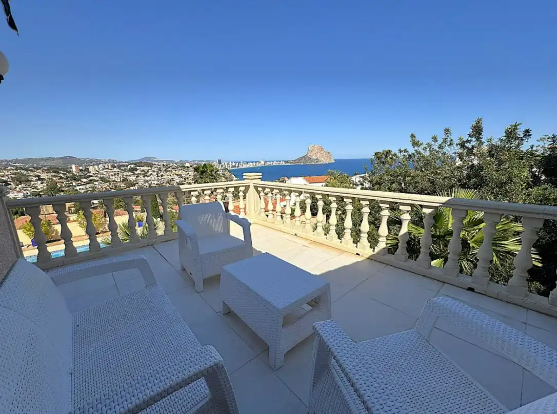 Terrace of Houses for sale in Calpe / Calp  with Air Conditioner, Heating and Private garden